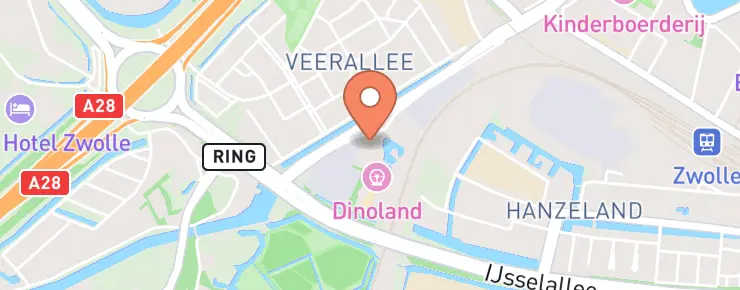 Dinoland Zwolle routebeschrijving