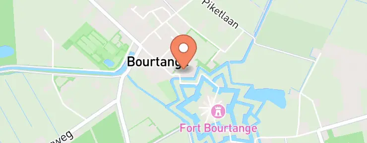 Vesting Bourtange routebeschrijving