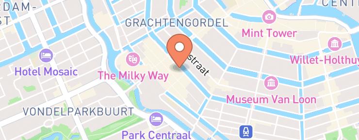 Amsterdam Pipe Museum routebeschrijving
