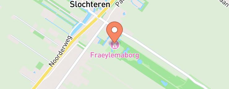 Landgoed Fraeylemaborg routebeschrijving