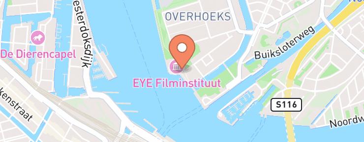 Eye Filmmuseum routebeschrijving