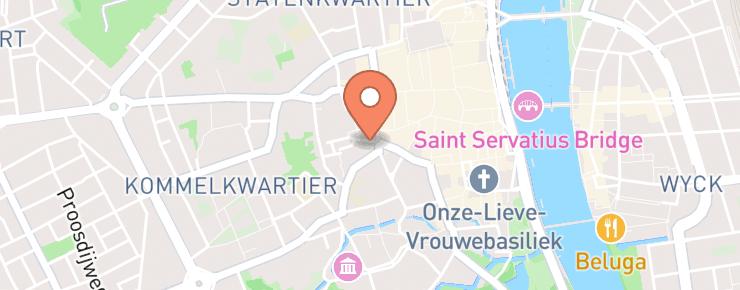 Fotomuseum aan het Vrijthof routebeschrijving