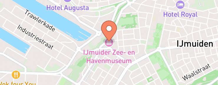IJmuider Zee- en Havenmuseum routebeschrijving