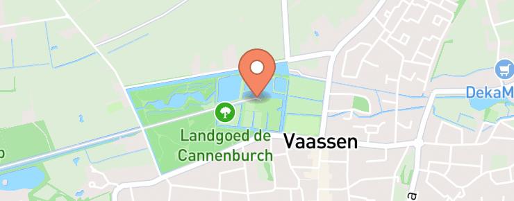Kasteel Cannenburch routebeschrijving