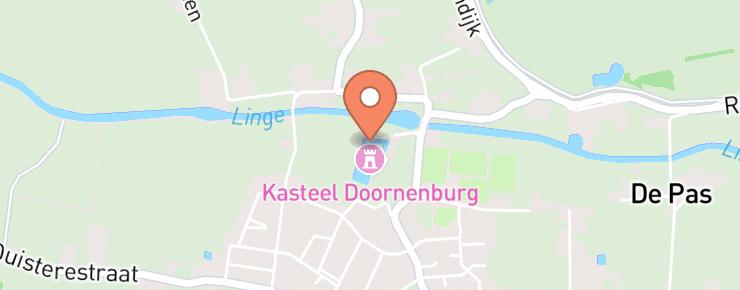 Kasteel Doornenburg routebeschrijving