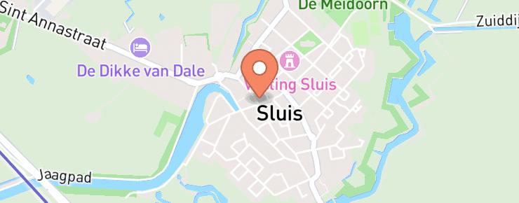Museum het Belfort Sluis routebeschrijving