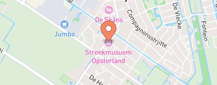 Stichting Streekmuseum Opsterlân routebeschrijving