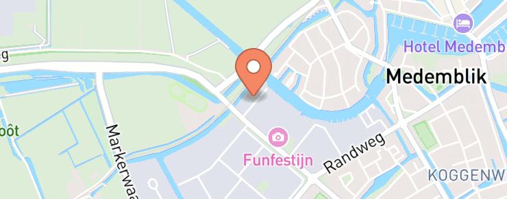 Oorlogsmuseum Medemblik routebeschrijving