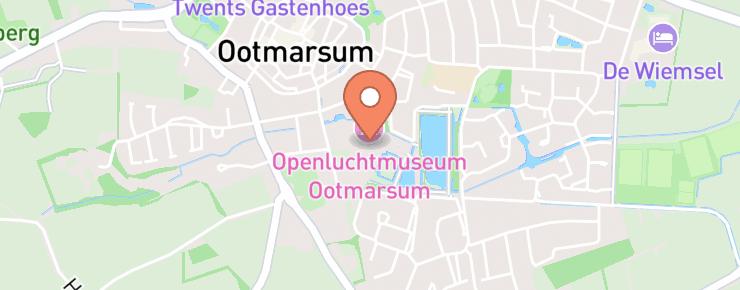 Openluchtmuseum Ootmarsum routebeschrijving