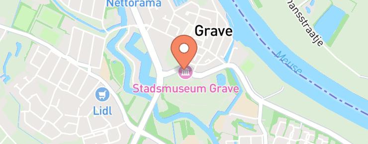 Stadsmuseum Grave routebeschrijving