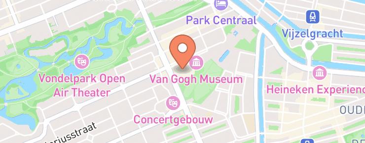 Stedelijk Museum Amsterdam routebeschrijving