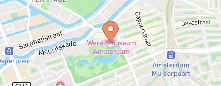Wereldmuseum Junior routebeschrijving