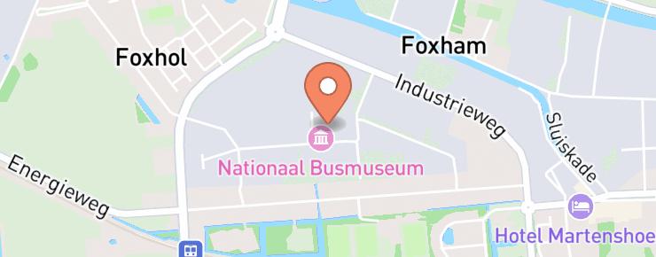 Nationaal Bus Museum routebeschrijving